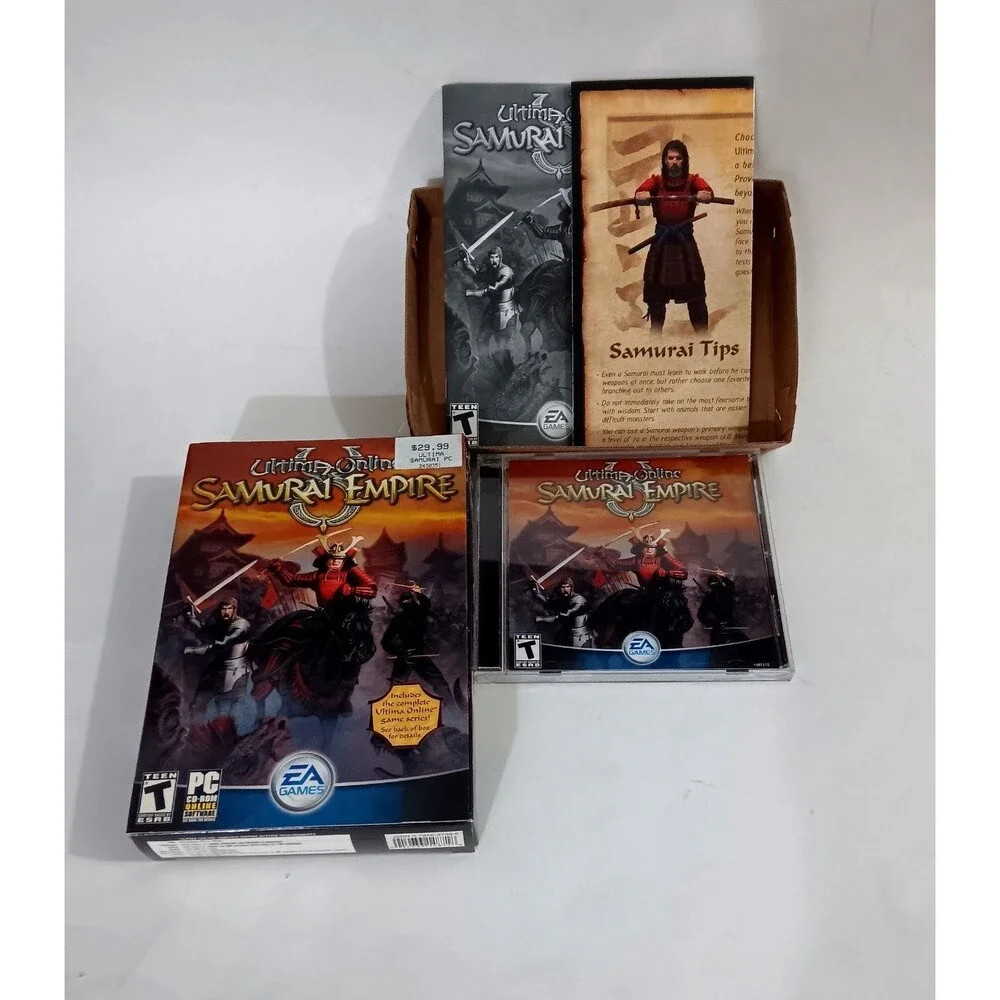 Ultima Online: Samurai Empire (PC, 2004) Boxed With Key